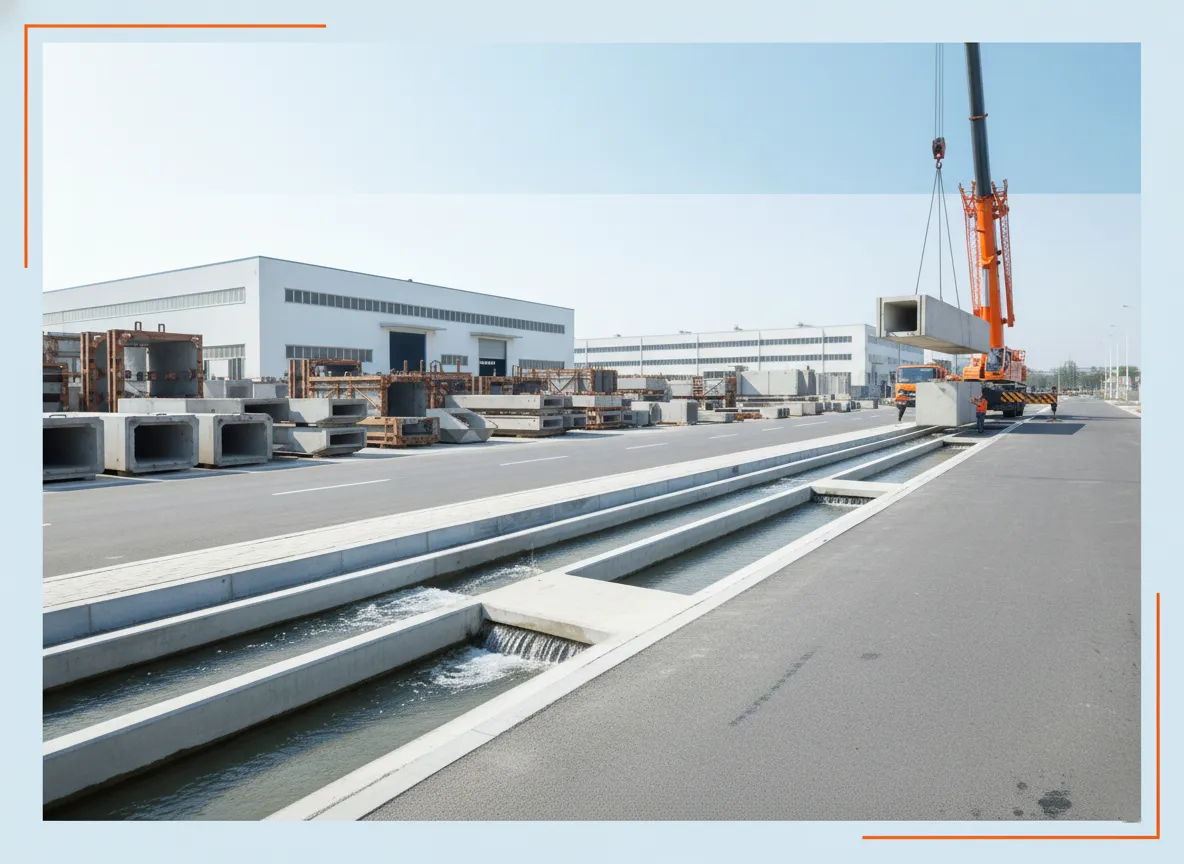 Precast U-Drain Manufacturer in Hubli